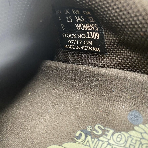 RED WING Women's ComfortPro Oxford Safety Toe Work Shoes 2309 Brown Size US 5 - Picture 8 of 9